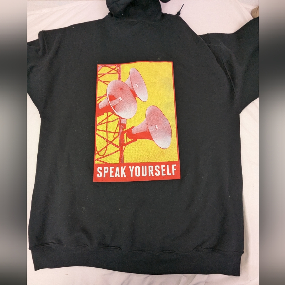 BTS Speak Yourself 2019 Concert Merch Black Hoodie Size XL.